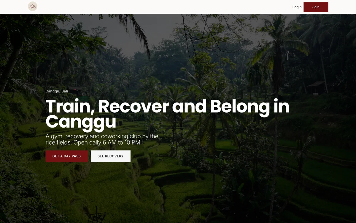 Preview of the Tidewell Club site